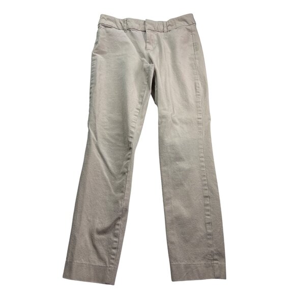 Old Navy Pants - Old Navy Womens Pixie Skinny Cropped Pants Size 4 Beige